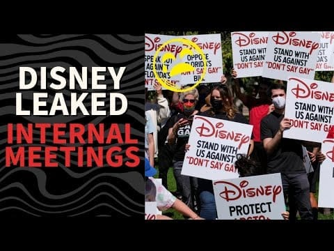 Disney LEAKED Internal Videos Show DISTURBING LGBT Propaganda Aimed at