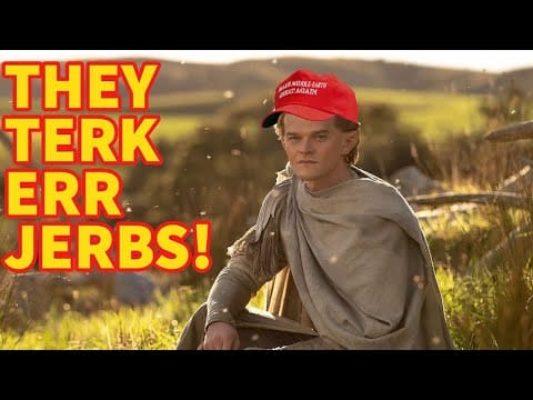 Amazon's Lord Of The Rings DEVOLVES Into Anti-MAGA Rant | Jon Del Arroz