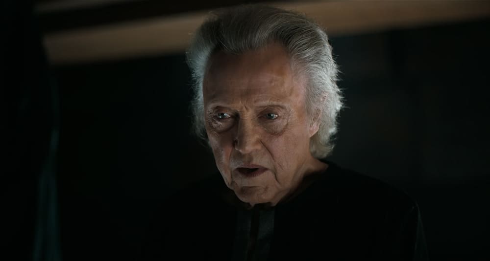 Christopher Walken looks concerned in Dune: Part Two