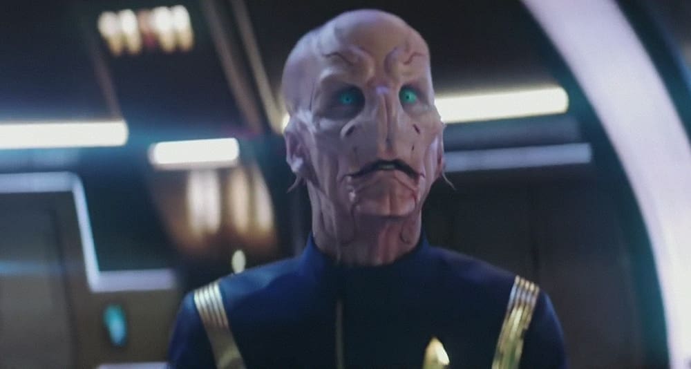 Doug Jones as Saru on Star Trek: Discovery
