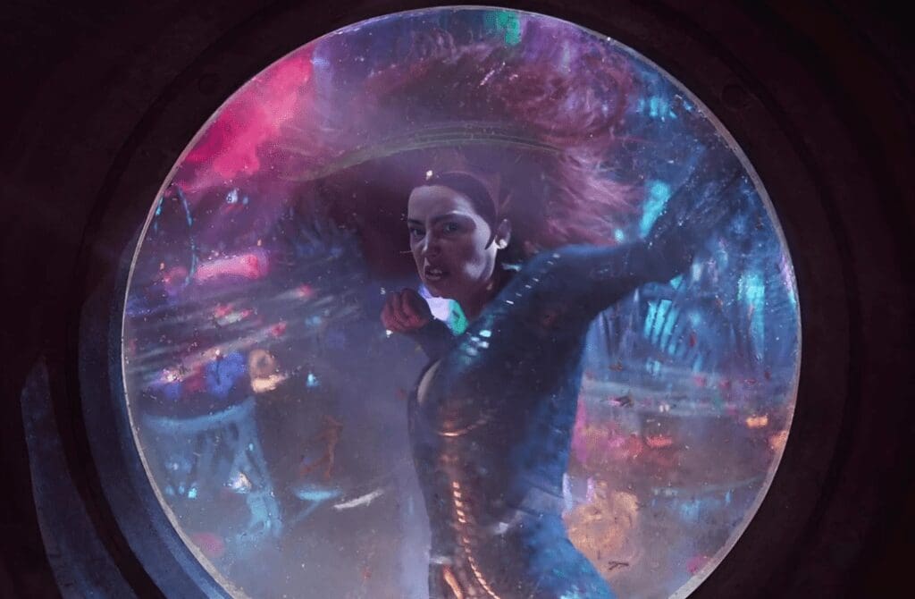 Mera punches porthole