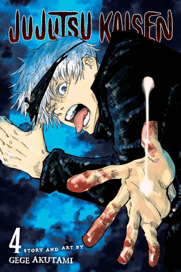 Jujutsu Kaisen volume 4 cover