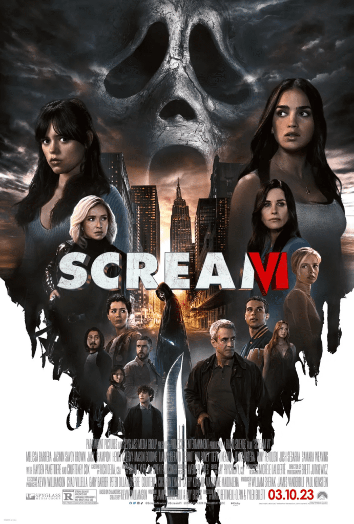 Scream 6 movie poster