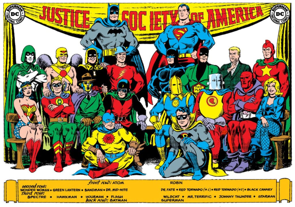 DC Comics Bronze Age Justice Society Of America