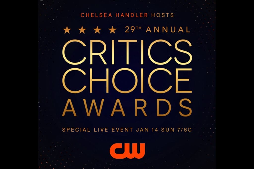 29th Annual Critics' Choice Movie award promotional poster