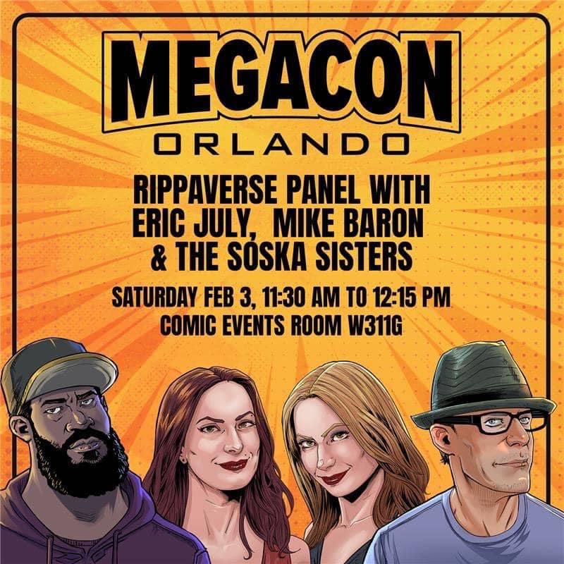 Eric July, Rippaverse Megacon poster