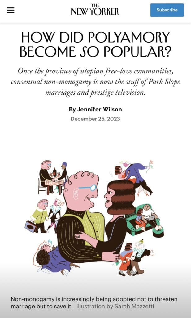 New Yorker Polyamory Article