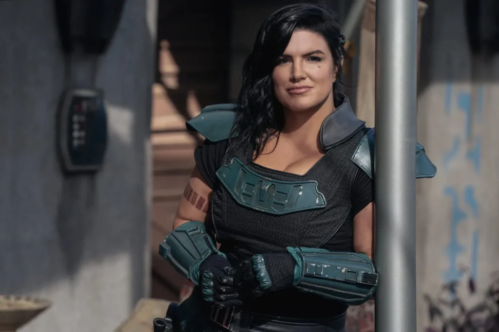 Gina Carano as Cara Dune in THE MANDALORIAN Season Two Disney+