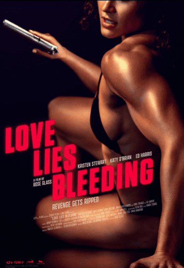 M. O'Brian in Love Lies Bleeding (2024) Promotional Poster