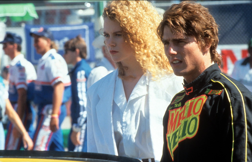 Tom Cruise and Nicole Kidman in Days of Thunder (1990) screenshot