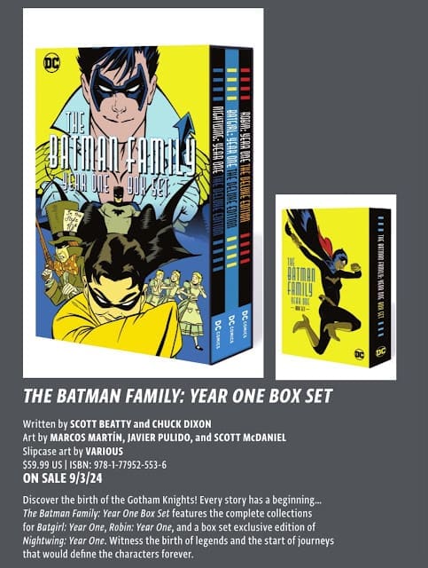 The Batman Family Year One Boxed Set