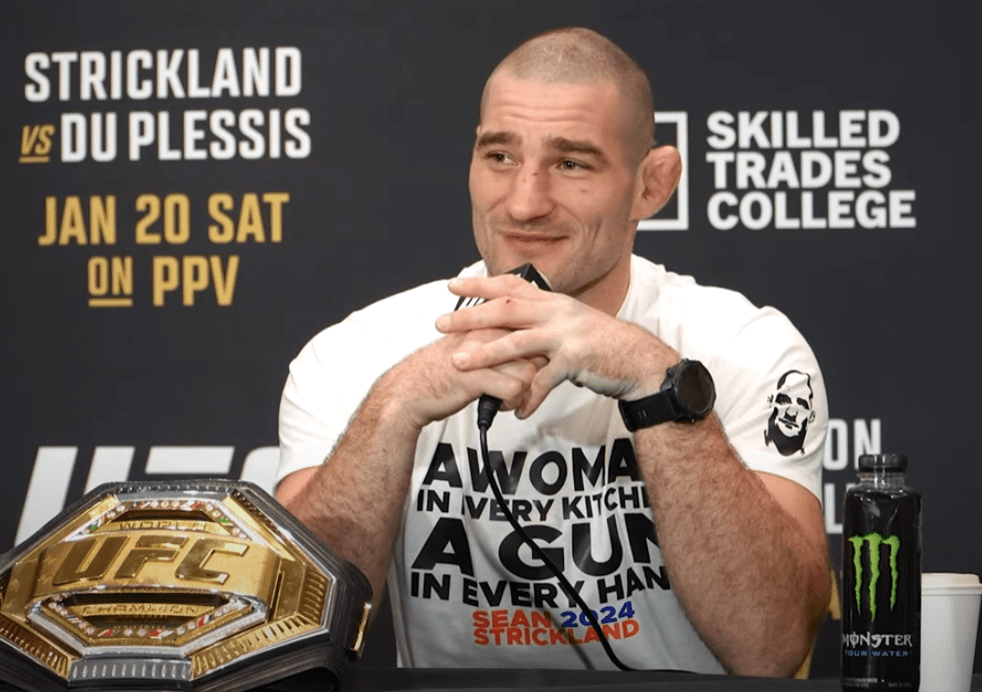  UFC, Sean Strickland, MMA, controversy, public comments, responsibilities, LGBT, transgender, Bud Light, Dana White, Toronto, Scotiabank Arena, UFC 297, Dricus Du Plessis.