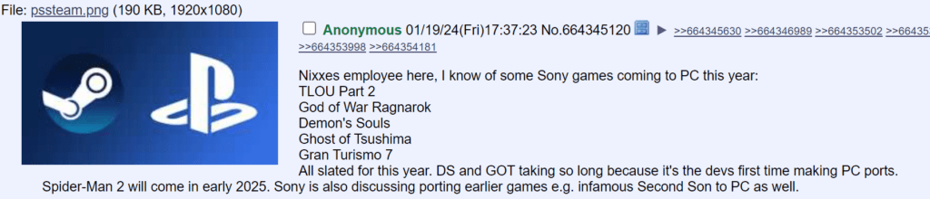 PlayStation exclusives PC port
The Last of Us Part II PC port
Gran Turismo 7 PC port
Ghost of Tsushima PC port
God of War Ragnarok PC port
Nixxes Software PlayStation ports
Marvel's Spider-Man 2 PC port 2025
Horizon Forbidden West PC release 2024
Helldivers 2 PC release
PlayStation games on PC