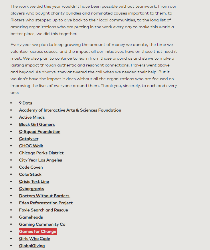 ESG, Riot Games
layoffs
11% of employees
530 jobs cut
refocus on League of Legends
VALORANT
Teamfight Tactics
Wild Rift
financial sustainability
investments not paying off
severance packages
Legends of Runeterra team size reduction
sunsetting Riot Forge