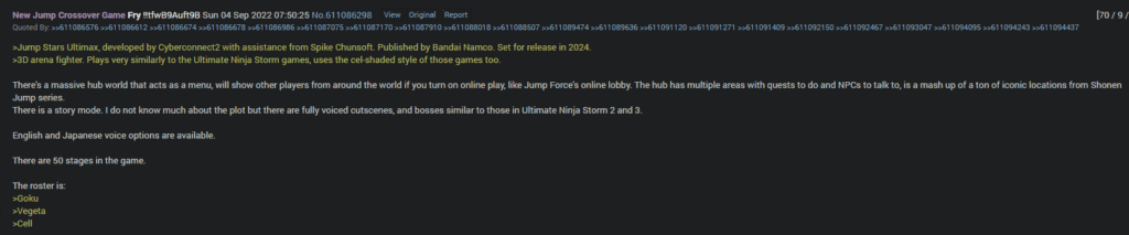 Jump Cross Burst
Shonen Jump platform fighter
Shonen Jump crossover game
Ganbarion
Bandai Namco
anime fighting game
anime platform fighter
70 playable characters
Goku
Naruto
Luffy
Ichigo
Deku
Tanjiro
Yugi
Dragon Ball
Naruto
One Piece
Demon Slayer
My Hero Academia
aerial combat
2025 game release