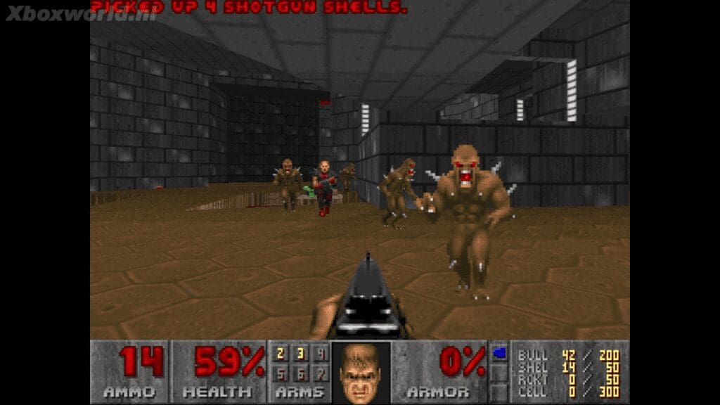 Doom, id Software, cells, bacteria display, E. coli