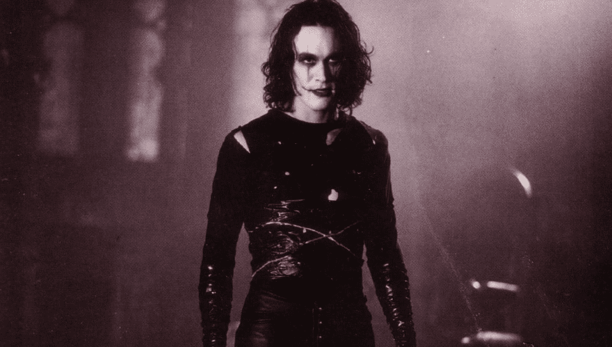 Brandon Lee in The Crow (1994) Screenshot