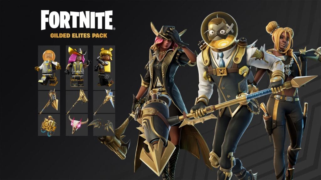 Fortnite Gilded Elites Pack Screenshot X