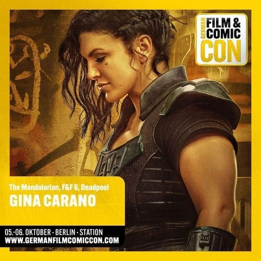 Gina Carano German Film And Comic Con Promotional Poster