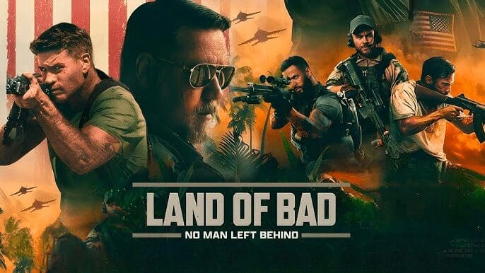 Land of Bad (2024) Promotional poster