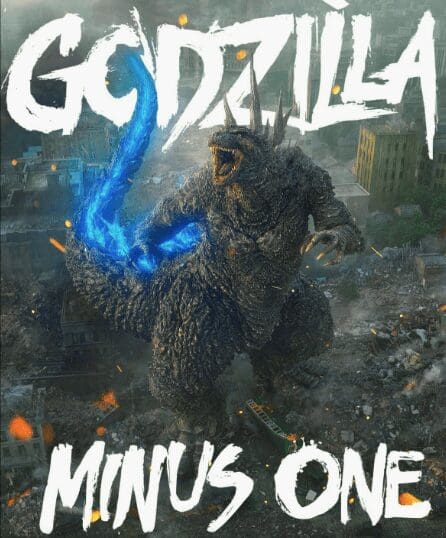 Godzilla Minus One (2023) promotional poster