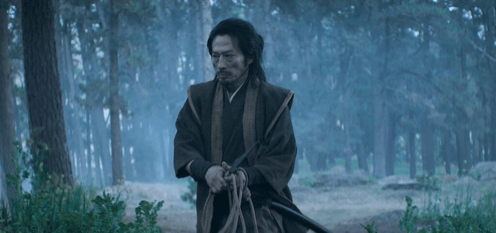 Hiroyuki Sanada in Mortal Kombat (2021) Screenshot