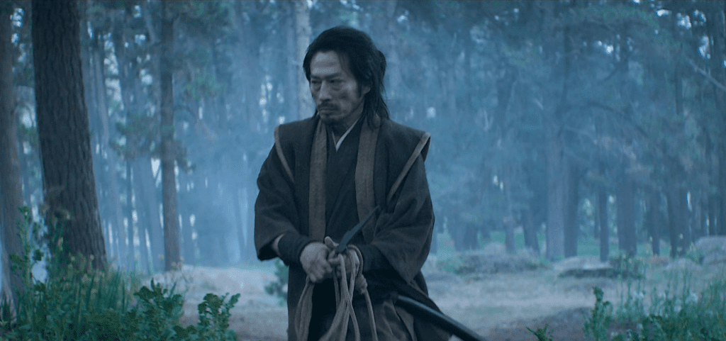 Hiroyuki Sanada in Mortal Kombat (2021) Screenshot