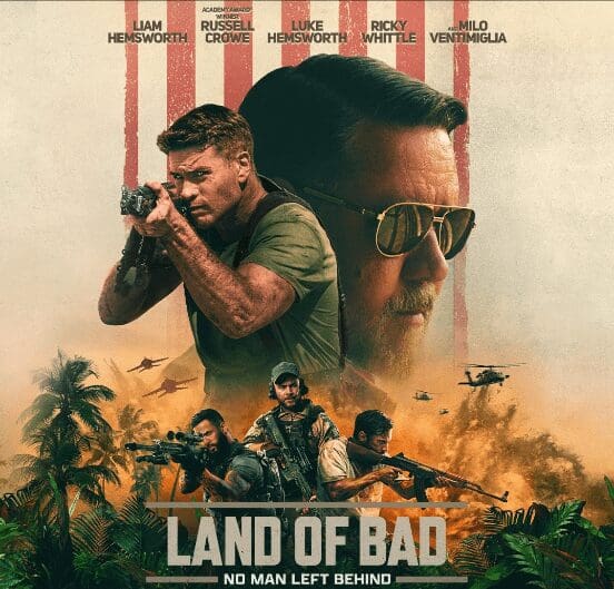 Land of Bad (2024) promotional poster