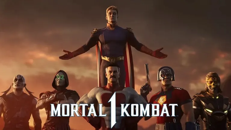 John Cena as Peacemaker in Mortal Kombat 1 Promotional Poster