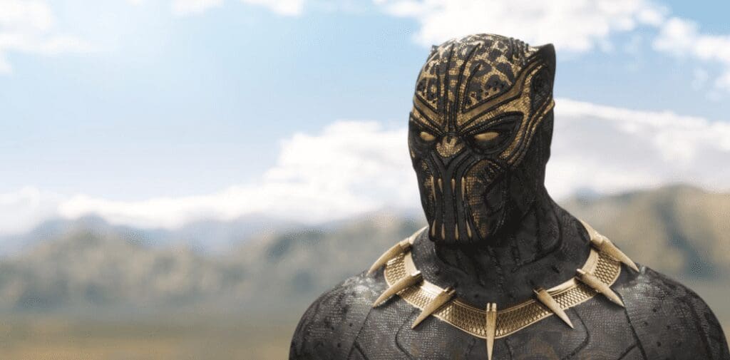 Michael B. Jordan in Black Panther (2018) Screenshot