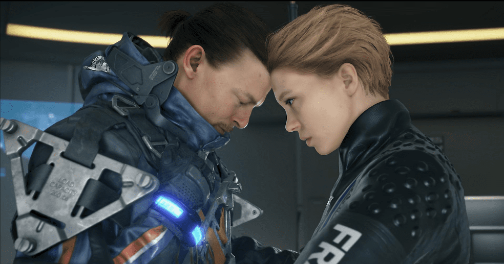 Norman Reedus and Léa Seydoux in Death Stranding (2019) Screenshot