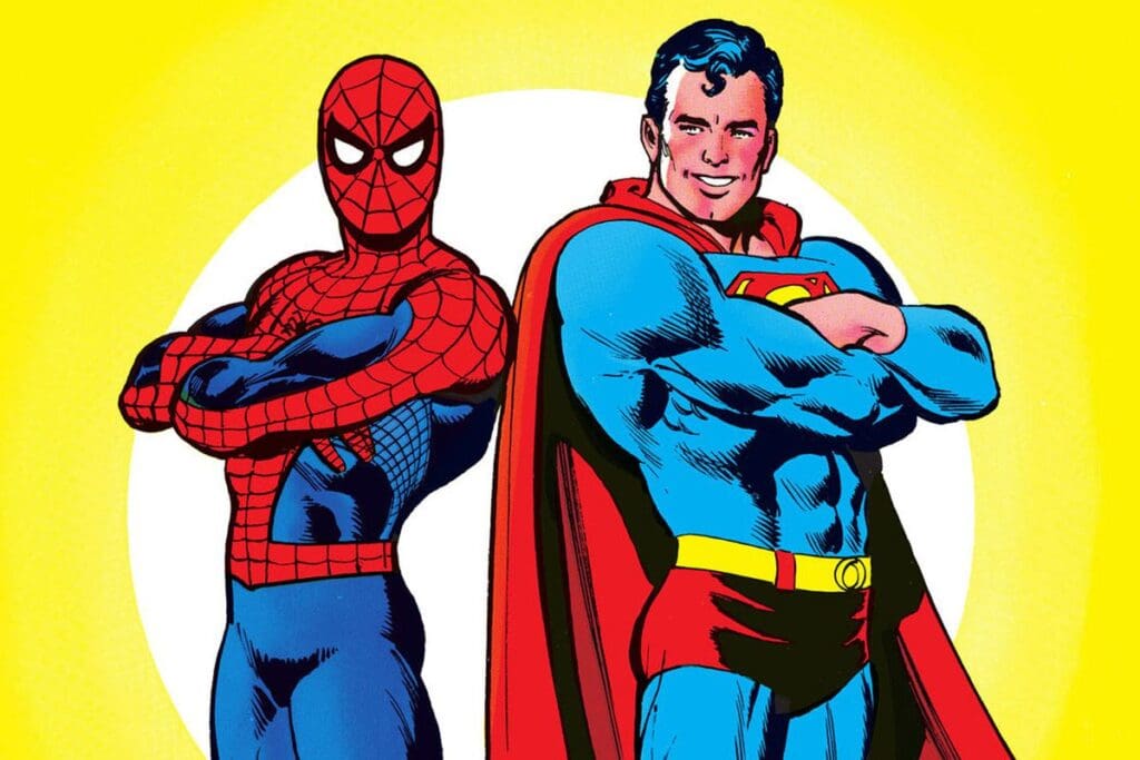 Superman and Spider-Man Marvel/DC Crossover