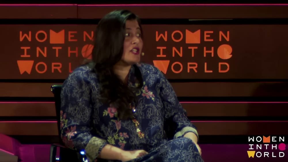 Sharmeen Obaid-Chinoy tells Jon Stewart, "I enjoy making men uncomfortable."