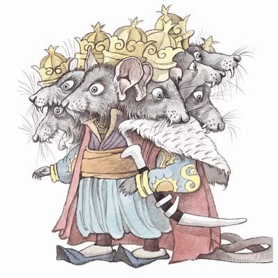 Maurice Sendak's 1984 illustration of the Mouse King from a picture book version of E. T. A. Hoffmann's Nutcracker