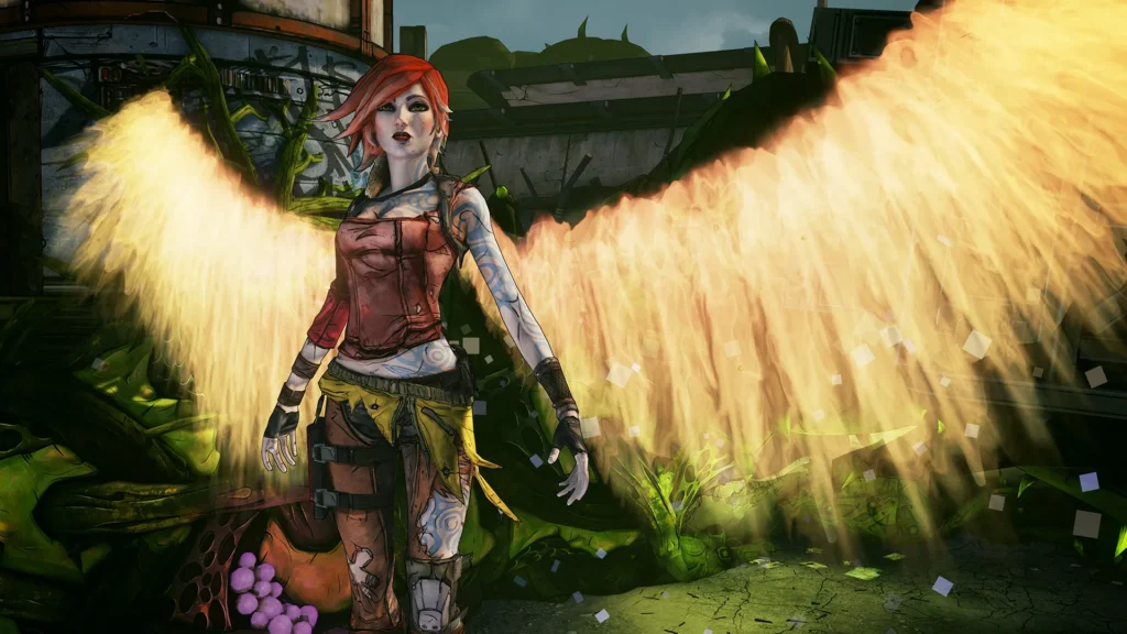 Lilith in Borderlands Screenshot