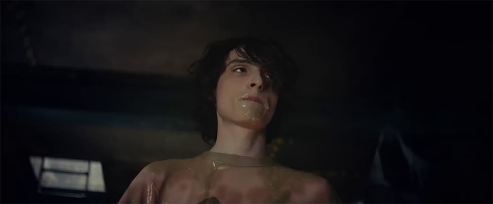 Finn Wolfhard gets "slimed" in 'Ghostbusters: Frozen Empire'