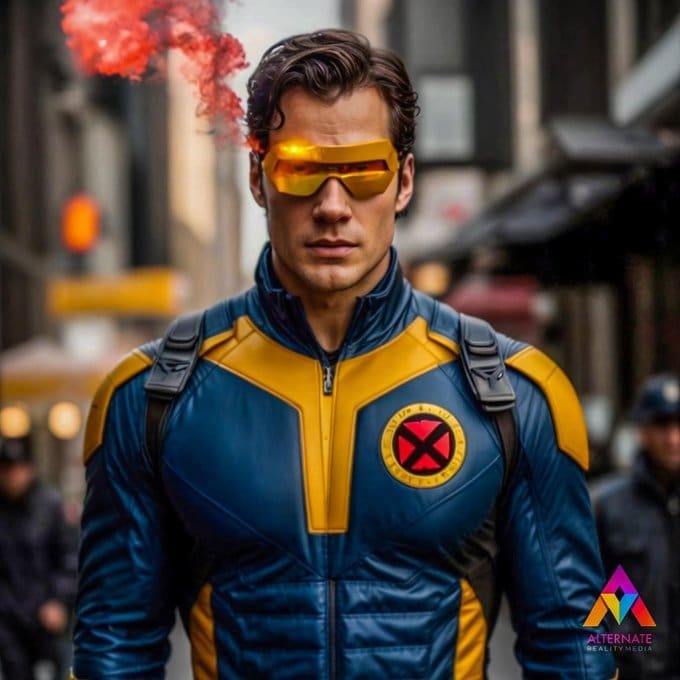 Henry Cavill as Cyclops fan art Screenshot X