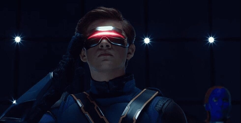 Jennifer Lawrence and Tye Sheridan in X-Men: Apocalypse (2016) screenshot