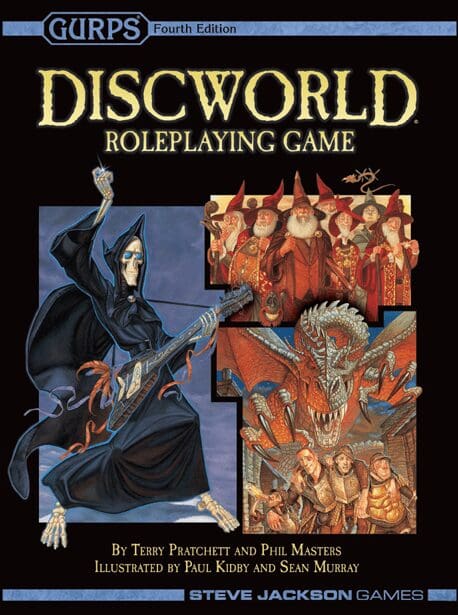 Discworld game Written by Phil Masters and Terry Pratchett  Edited by Steve Jackson Illustrated by Paul Kidby and Sean Murray