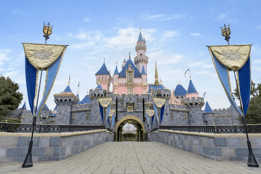 Sleeping Beauty Castle at Disneyland Park