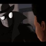 Nicholas Cage, Spider-Man Noir, noir, gritty, hard-boiled, 1930s, crime, corruption, moral ambiguity, noir tropes, noir detective, Spider-Man variant, Into the Spider-Verse