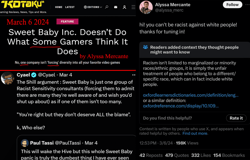 Kotaku, Sweet Baby Inc, Gamergate, 