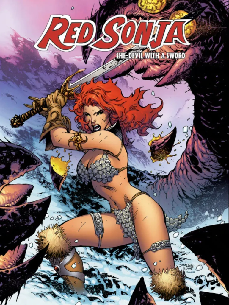 Red Sonja by Jim Lee