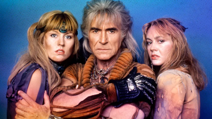 Ricardo Montalbán as Khan Noonien Singh in Star Trek II: The Wrath of Khan.