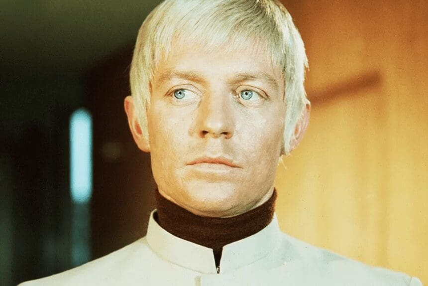 Ed Bishop as Ed Straker in Gerry Anderson's UFO