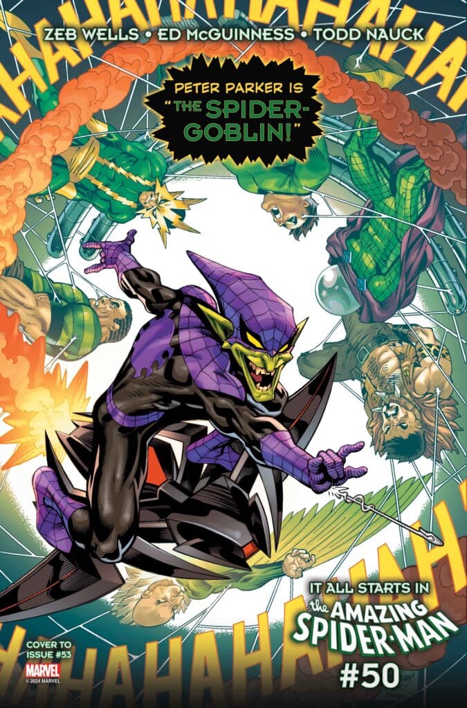 Zeb Wells new Spider-Goblin from Amazing Spider-Man